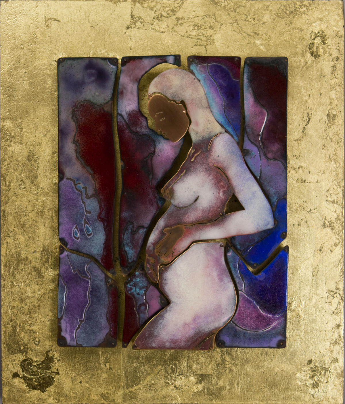ENAMEL NUDE WOMEN, ENAMELING