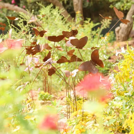 A MIGRATORY EXPERIMENT OKLAHOMA CITY ZOO - Butterflies Metal Sculpture Artist (2)