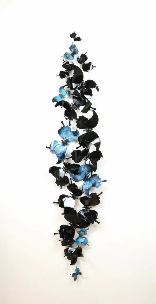 Thomas The Swallowtail Group Butterflies Metal Sculpture Artist