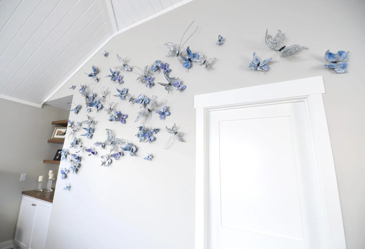 Even In Your Dreams - Butterflies -Metal Sculpture Artist (11)